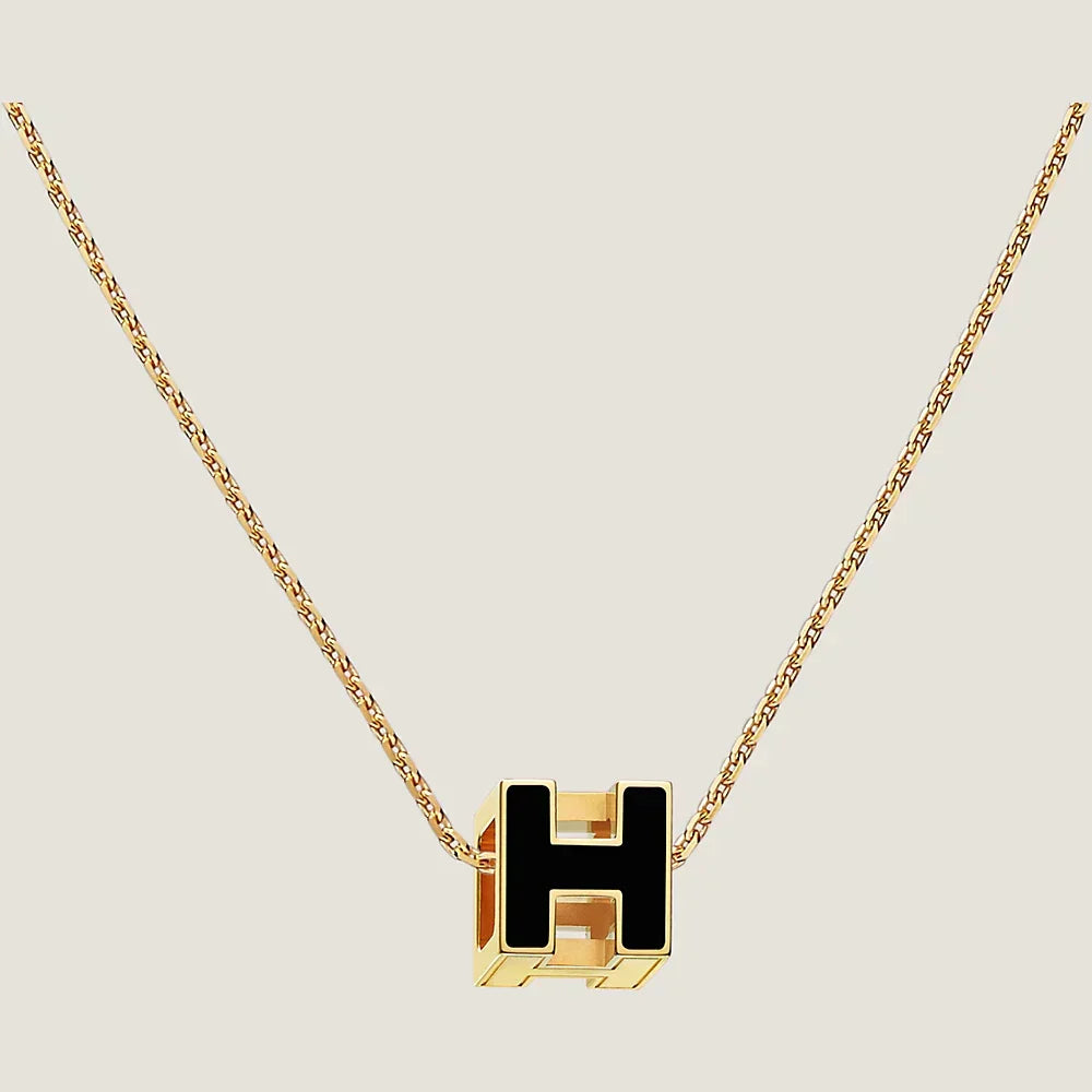 18K Cage D'H Hermes Necklace